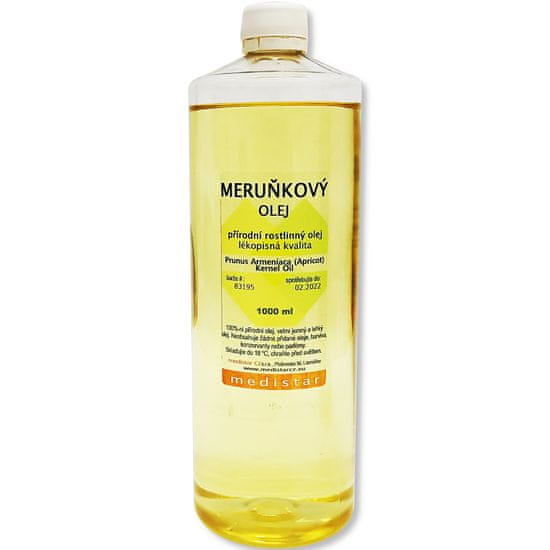 MEDISTAR CZ Meruňkový olej 1000ml