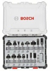 Bosch BOSCH SADA ŘEZAČŮ 15ks. RUKOJEŤ 8mm