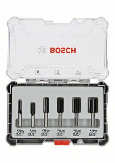 Bosch BOSCH SADA PŘÍMÝCH ŘEZAČŮ 6 ks. RUKOJEŤ 8mm