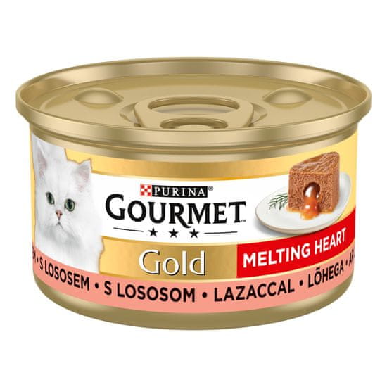 Gourmet GOLD Melting Heart losos 24x85 g
