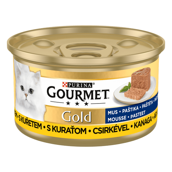 Gourmet GOLD paštika kuře 24x85 g