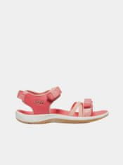 KEEN Růžové holčičí květované sandály Keen 34