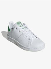 Adidas Bílé dětské tenisky adidas Originals Stan Smith C 31 1/2