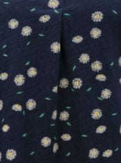 Brakeburn Tmavě modré květované tričko Brakeburn S