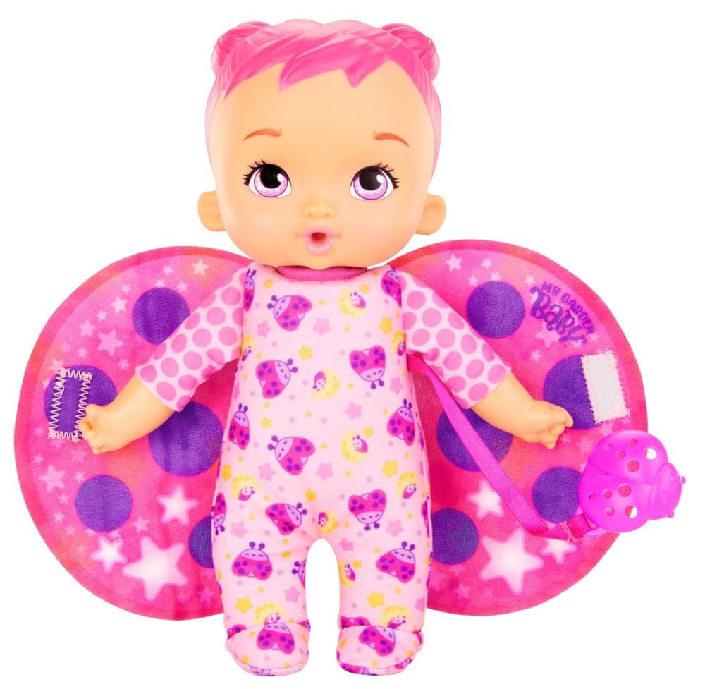 Levně Mattel My Garden Baby Moje první miminko - Růžová beruška HBH37