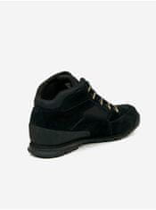Timberland Černé pánské kožené kotníkové boty Timberland Euro Rock Heritage 46