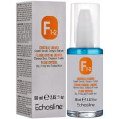Echosline F1-2 Fluid Crystal - fluid pro suché, krepaté a poškozené vlasy 60ml