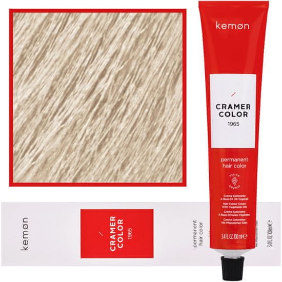 Kemon Cramer Color 100ml, krémová barva na vlasy s kokosovým olejem 7.43