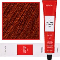 Kemon Cramer Color 100ml, krémová barva na vlasy s kokosovým olejem 7.44