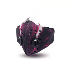 Bass Sportovní, antismogová maska s aktivním uhlíkovým filtrem N99, fialová BASS