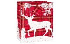 Vánoční dárková taška - jelen - Vánoce