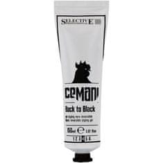 SELECTIVE Cemani Back to Black - smývatelný gel na vlasy maskující šedé vlasy, černá, 150 ml