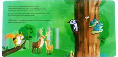 Svojtka Zvířátka z lesa - Moje knížka s řetězovým puzzle