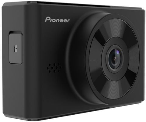 autokamera pioneer funkce nahrávání videa ve smyčce full hd rozlišení držák na sklo snadná instalace 