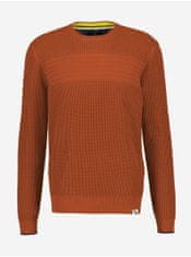 Lerros Oranžový pánský svetr LERROS XL