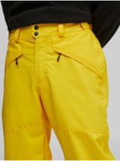 O'Neill Žluté pánské sportovní zimní kalhoty O'Neill XXL
