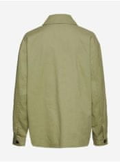 Vero Moda Světle zelená dámská lehká košilová bunda VERO MODA Fame S