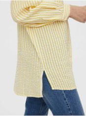 Vero Moda Žlutá pruhovaná oversize košile VERO MODA Juno M
