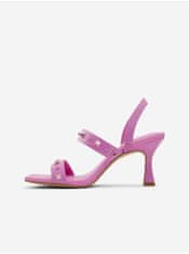 ALDO Tmavě růžové dámské sandály na podpatku ALDO Louella 36