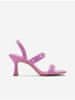 Tmavě růžové dámské sandály na podpatku ALDO Louella 36