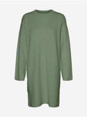 Vero Moda Zelené svetrové šaty VERO MODA Gold XS