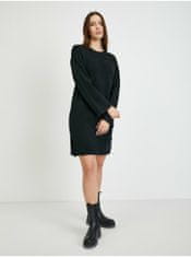 Vero Moda Černé svetrové šaty VERO MODA Gold XS
