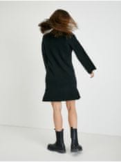 Vero Moda Černé svetrové šaty VERO MODA Gold XS