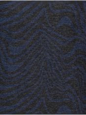 Fransa Tmavě modrý vzorovaný dámský kardigan Fransa 54-56