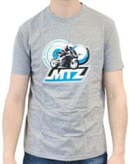 MTZ Tričko MTZ James&Nicholson s potiskem (barva šedá) - velikost L (Velikost: S) MTZTRISTR-L