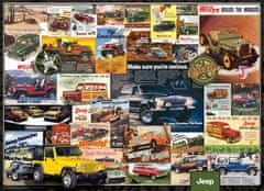 EuroGraphics  Puzzle Reklamní plakáty: Džípy 1000 dílků