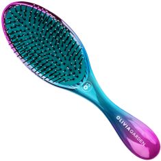 Olivia Garden Aurora Blue Medium Thick Hair Detangler - kartáč pro rozčesávání normálních a hustých vlasů