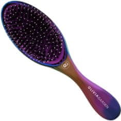 Olivia Garden Smooth & Shine Aurora Violet - kartáč z kančích štětin pro rozčesávání všech typů vlasů