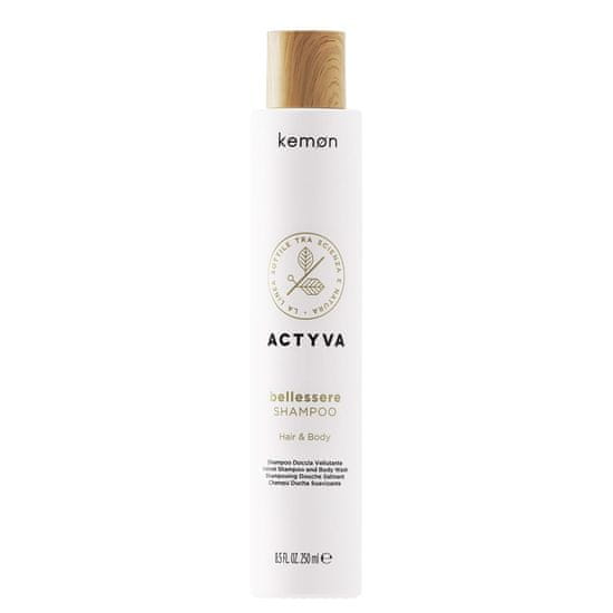 Kemon Actyva Bellessere - šampon 2v1 na vlasy a tělo 250ml