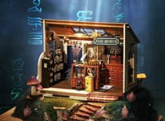 Robotime Rolife DYI House: Kouzelný obchod čarodějky Kiki s LED osvětlením