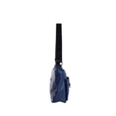 F & B Dámská kabelka přes rameno z ekologické kůže MARY tmavě modrá OW-TR-F529-1_391196 Univerzální