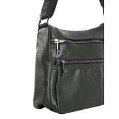 F & B Dámská kabelka s popruhy z ekokůže CHANTALE tmavě zelená OW-TR-F539-1_391091 Univerzální