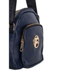 F & B Dámská kabelka s řemínky z ekologické kůže JENNA tmavě modrá OW-TR-F-525_391149 Univerzální
