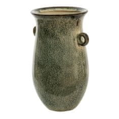Clayre & Eef Keramická váza GLAZED GREEN 6CE1405