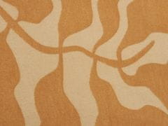 Beliani Deka 130 x 170 cm béžová/ oranžová BANGRE