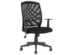 Beliani Kancelářská židle černá BONNY