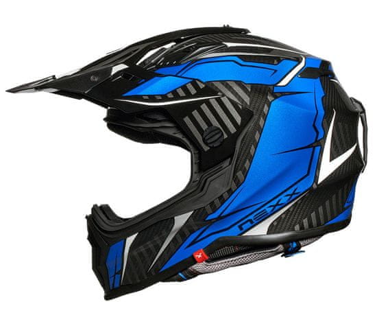Nexx Karbonová helma X.WRL ATIKA blue/white