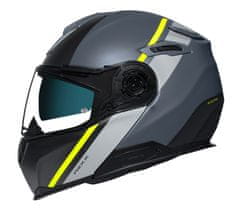 Helma na moto X.VILITUR STIGEN grey/neon MT vel. S
