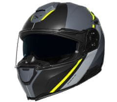 Helma na moto X.VILITUR STIGEN grey/neon MT vel. S