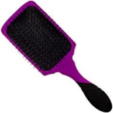 Wet Brush Pro Paddle Detangler Fialový - kartáč na vlasy s větracími otvory a protiskluzovou rukojetí