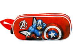 Penál Avengers Captain America 3D
