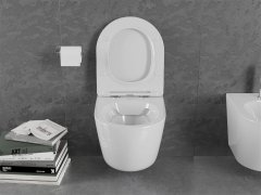 Mexen Lena závěsná wc mísa včetně sedátka s slow-slim, duroplast, bílá (30220400)