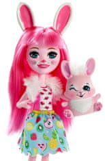 Mattel Enchantimals Panenka se zvířátkem - Bree Bunny DVH87