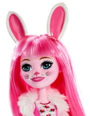 Mattel Enchantimals Panenka se zvířátkem - Bree Bunny DVH87