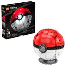 MEGA BLOKS Mega Construx Pokémon svítící Jumbo Poké ball HBF53