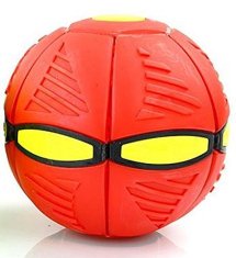 For Fun & Home Flat Ball - placatý míč (Červený)